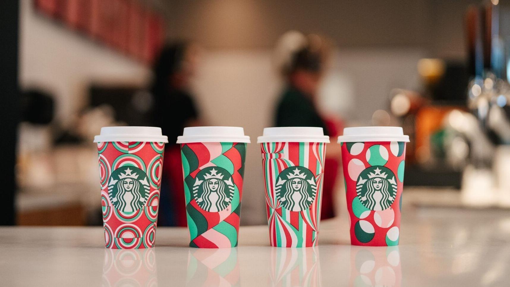 Here’s what this year’s Starbucks holiday cups look like